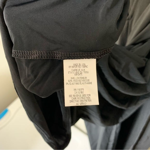 Helmut Lang | Brand New High Slit Cutout Maxi Black Dress | Size M - Picture 9 of 11